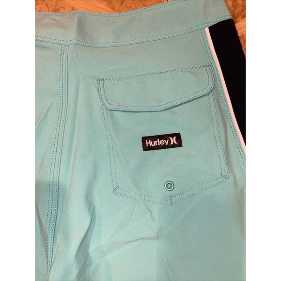 NWT!! Hurley Boys Phantom Fast Lane 20" Swim Boardshorts Size 26 / Mediu… - Picture 3 of 4